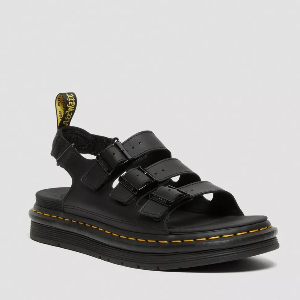 Dr. Martens SOLOMAN HYDRO LEATHER STRAP SANDALS